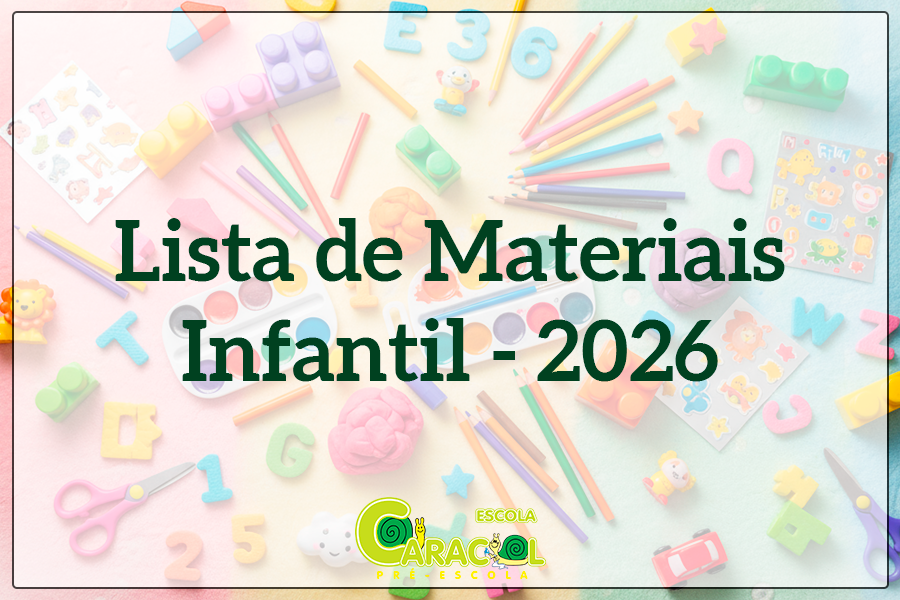 LISTAS DE MATERIAIS 2026 - INFANTIL
