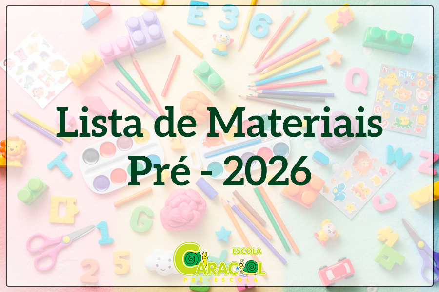 LISTAS DE MATERIAIS 2026 - PRÉ